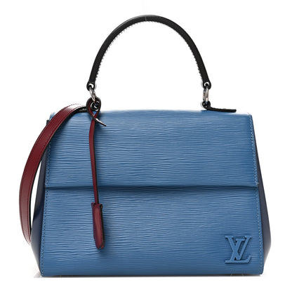 Louis Vuitton Epi Cluny BB Cyan Indigo Fuchsia 1 of 12
