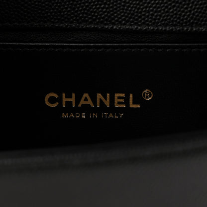 Chanel Caviar Quilted Small Boy Flap Black 6 of 11