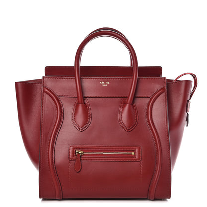 Celine Palmelato Mini Luggage Red 1 of 9