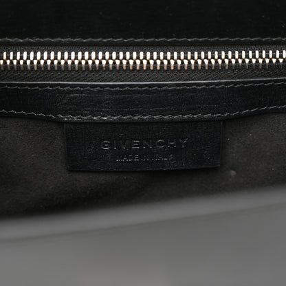 Givenchy Textured Calfskin Mini Pandora Box Chain Crossbody Bag Black 6 of 13
