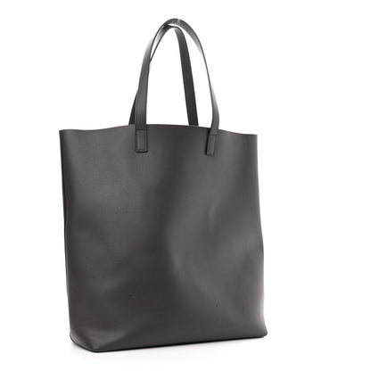 Saint Laurent Calfskin Medium Shopping Tote Fog 3 of 12