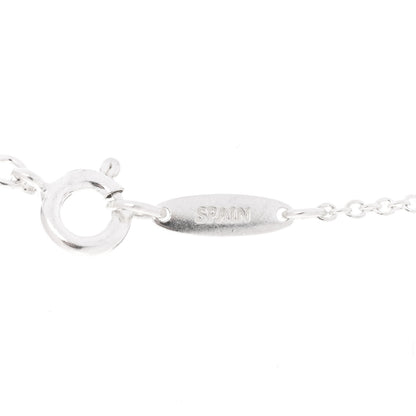 Tiffany Sterling Silver 11mm Elsa Peretti Open Heart Pendant Necklace 6 of 8