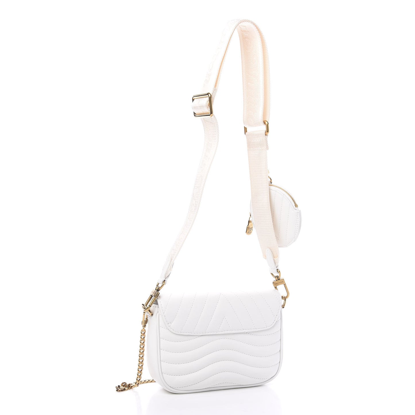 Calfskin New Wave Multi Pochette Snow