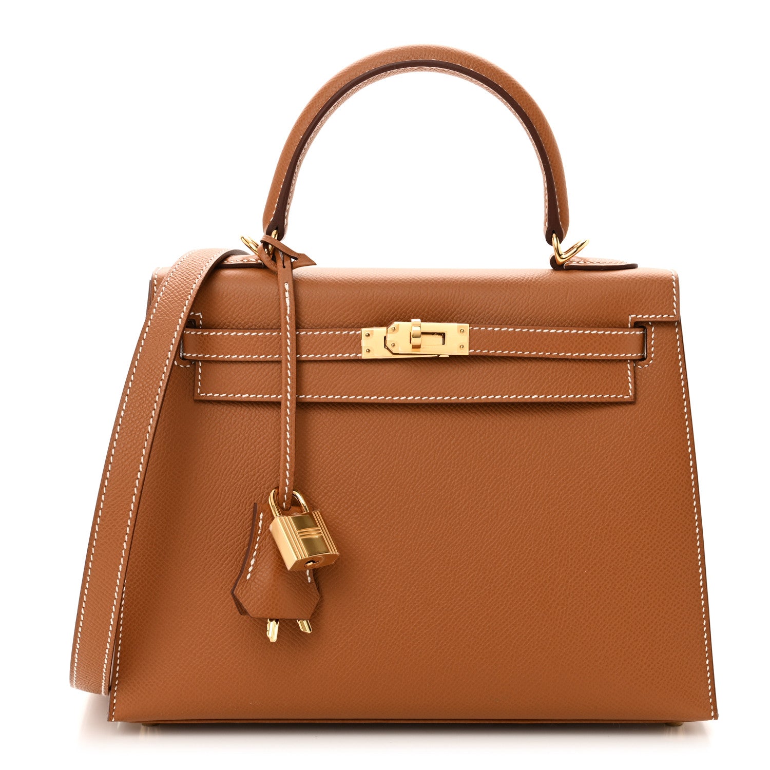 Hermes Epsom Kelly Sellier 25 Gold 1 of 11