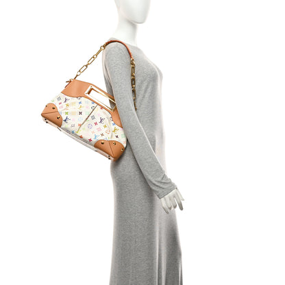 Louis Vuitton Monogram Multicolor Judy MM White 2 of 10