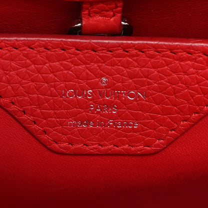 Louis Vuitton Taurillon Capucines BB Scarlet Red 6 of 10