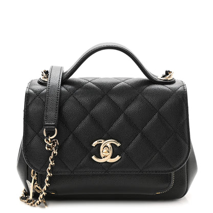 Chanel Caviar Quilted Small Business Affinity Flap Black 1 of 8