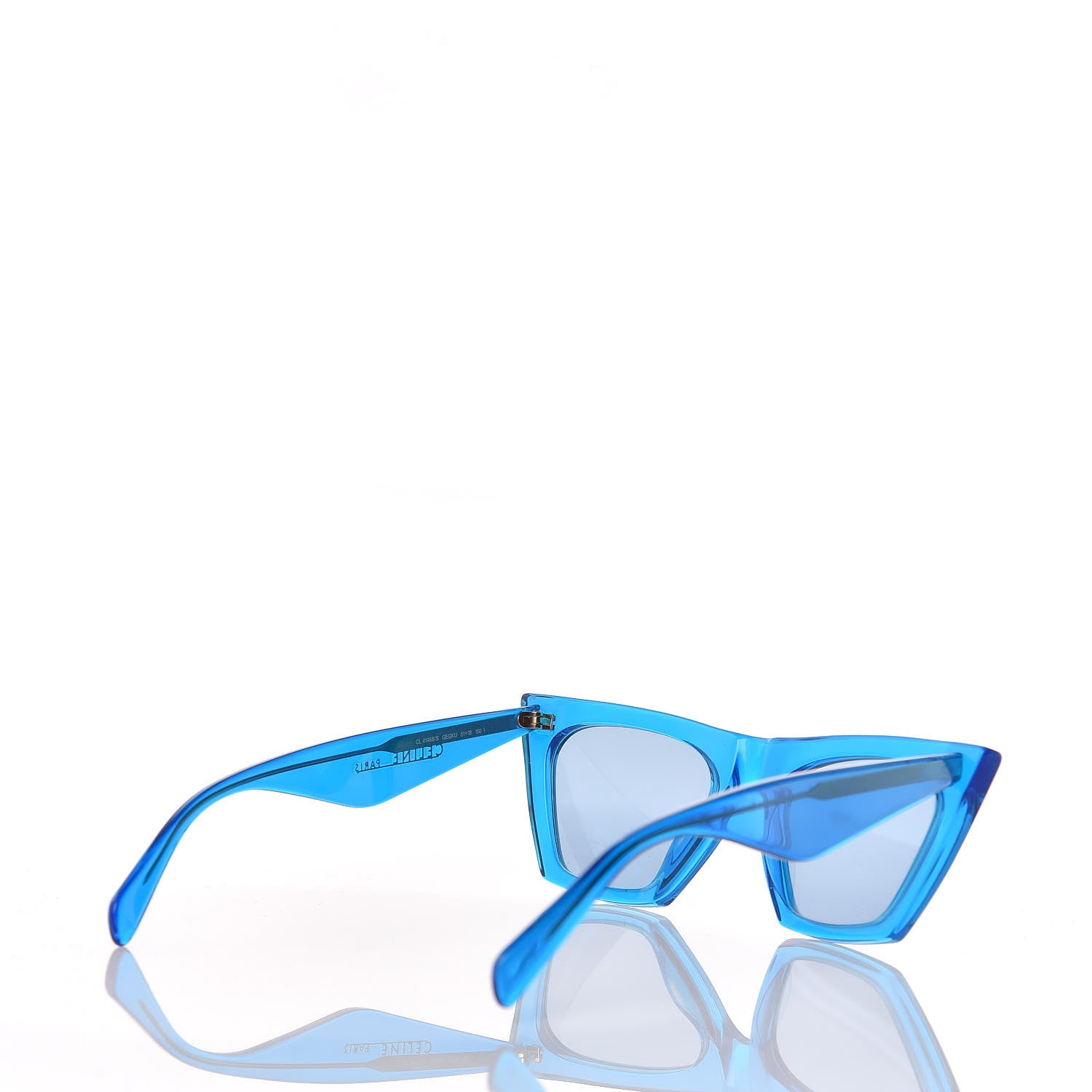 Celine Edge Sunglasses CL 41468 Blue 4 of 6
