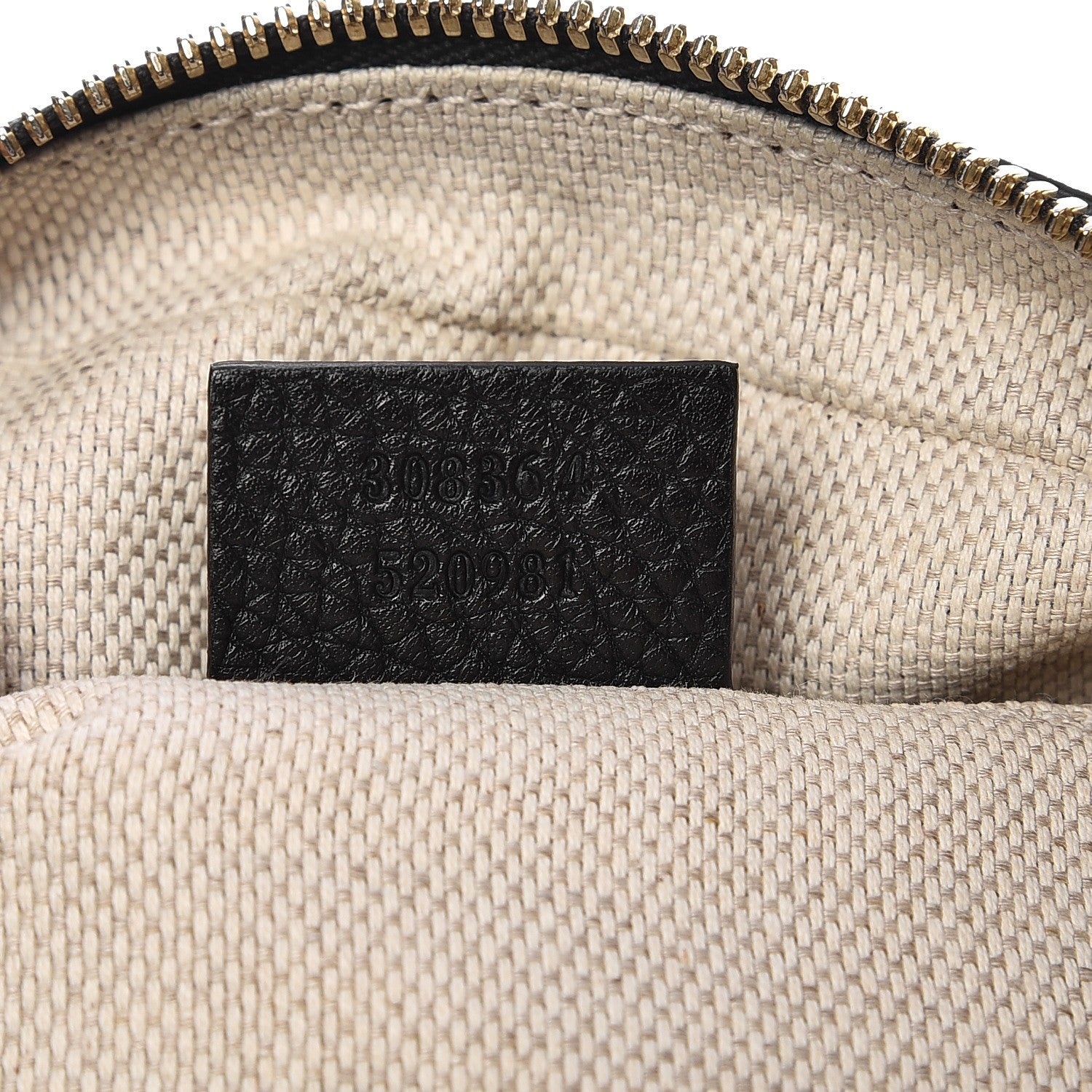 Gucci Pebbled Calfskin Small Soho Disco Bag Black 7 of 7