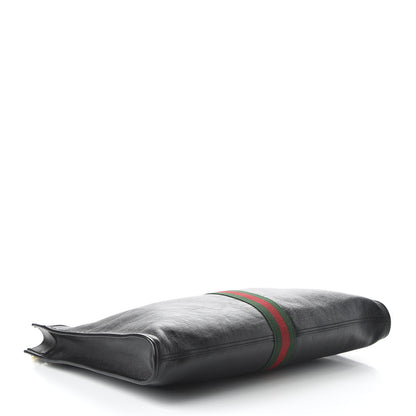 Gucci Calfskin Large Rajah Chain Tote Black 4 of 10