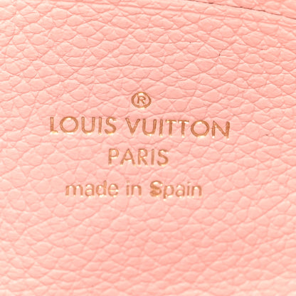 Louis Vuitton Empreinte Monogram Double Zip Pochette Rose 8 of 13
