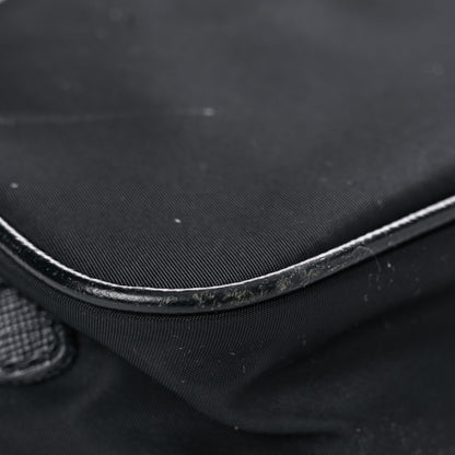 Prada Tessuto Nylon Saffiano Small Crossbody Bag Black 8 of 25