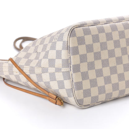 Louis Vuitton Damier Azur Neverfull MM 7 of 17
