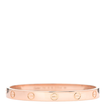 Cartier 18K Pink Gold LOVE Bracelet 16 1 of 5