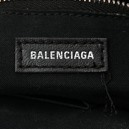 Balenciaga Matte Supple Lambskin Crocodile Embossed Classic Silver Hardware S City White 6 of 15