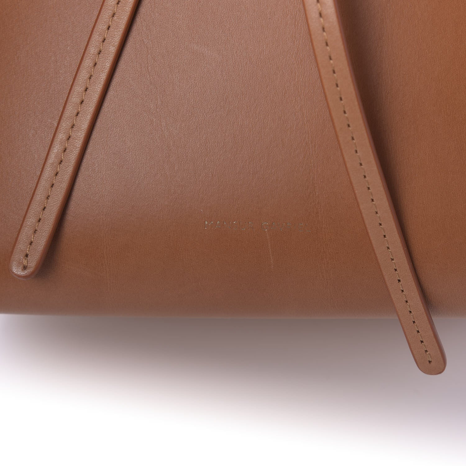Mansur Gavriel Vegetable Tanned Calfskin Mini Backpack Cammello Rosa 9 of 11