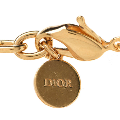 Christian Dior Metal Danseuse Etoile Chain Bracelet Gold 5 of 6