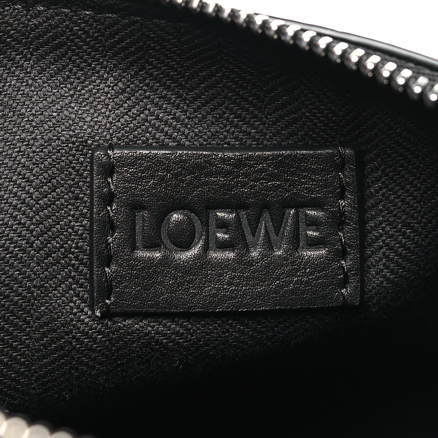 Supple Smooth Calfskin Jacquard Small Cubi Crossbody Bag Black