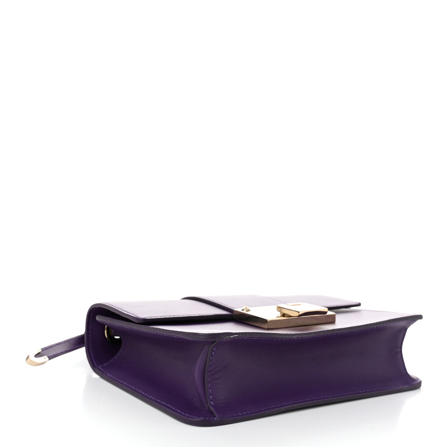 Jimmy Choo Smooth Calfskin Rebel Crossbody Bag Purple 4 of 12