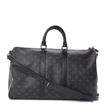 Louis Vuitton Monogram Eclipse Keepall Bandouliere 45 1 of 10