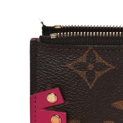 Louis Vuitton Monogram Totem Key Pouch Flamingo 10 of 14