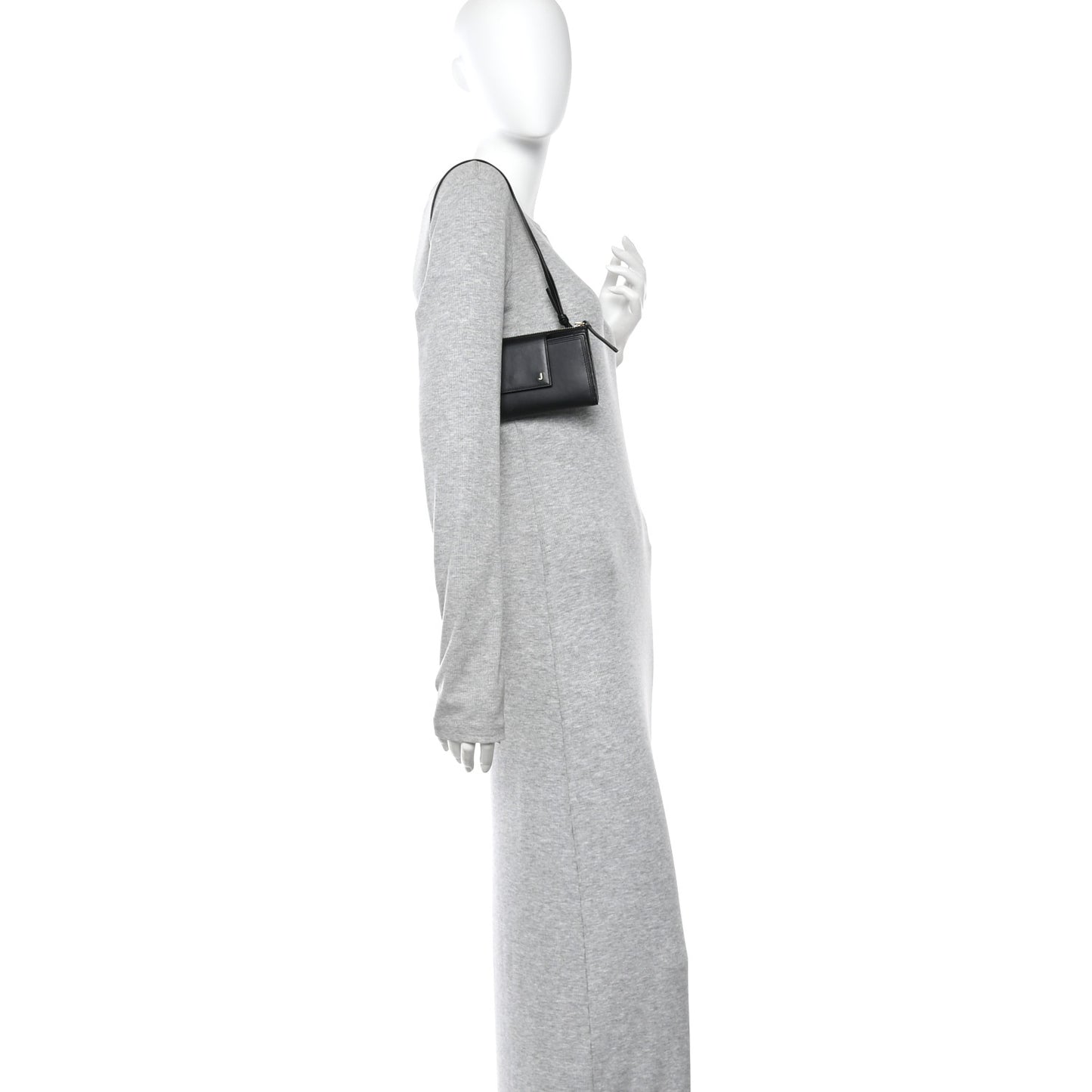 Calfskin Le Pichoto Shoulder Bag Black
