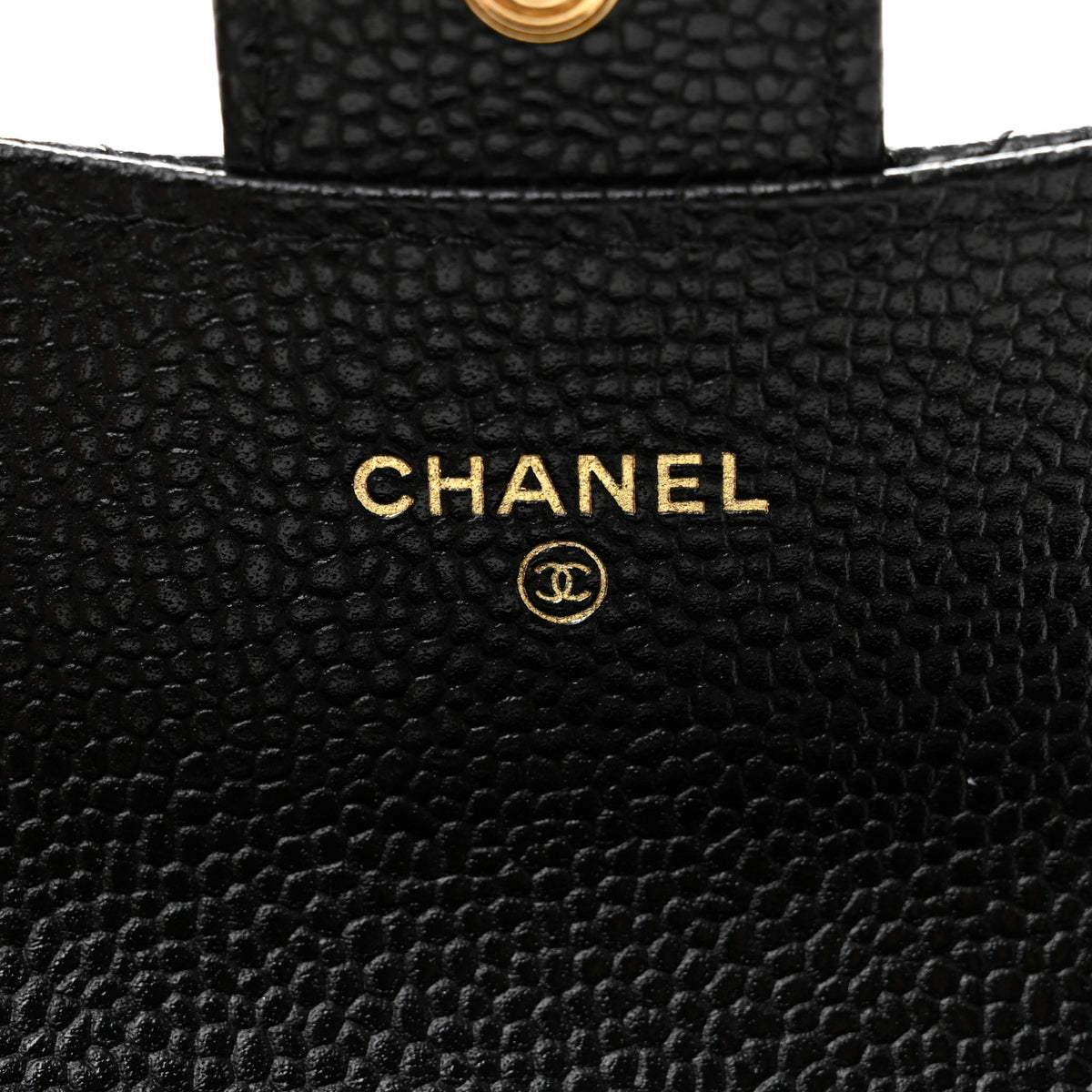 Chanel Caviar Quilted Flap Card Holder Wallet Black 7 of 9