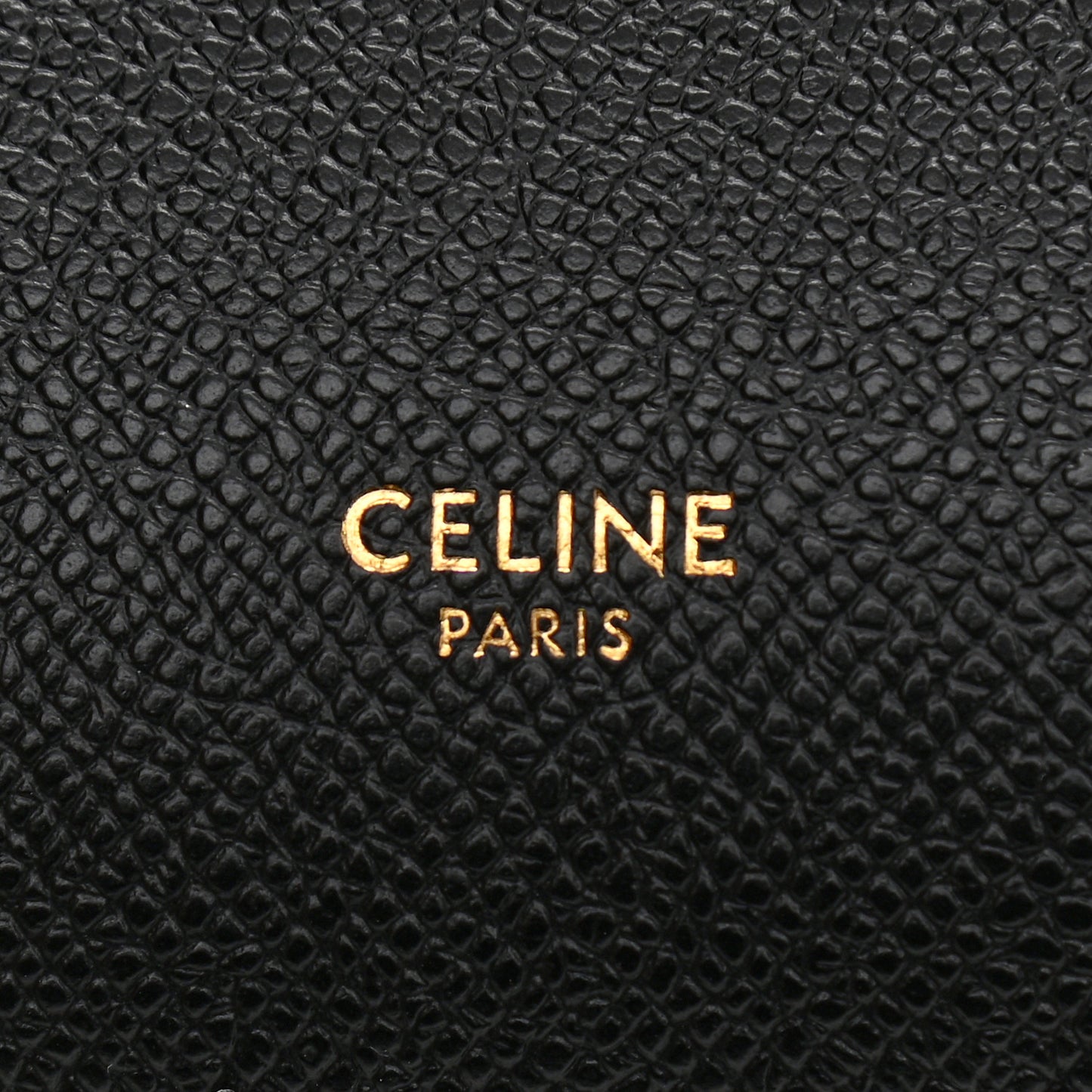 Grained Calfskin Micro Belt Bag Black
