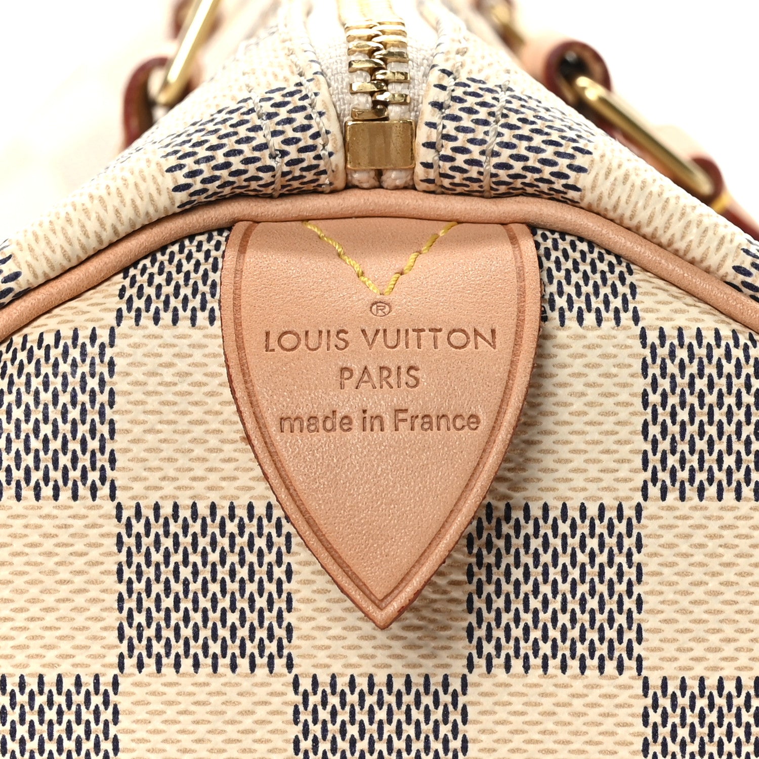 Louis Vuitton Damier Azur Speedy 30 6 of 10