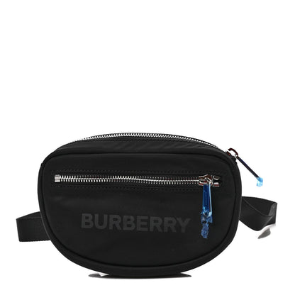 Burberry Econyl Logo Print Small Cannon Bum Bag Black 1 of 9