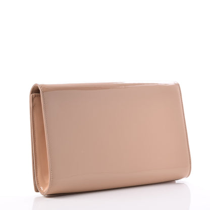 Saint Laurent Patent Calfskin Monogram Large Belle De Jour Clutch Chair 3 of 7