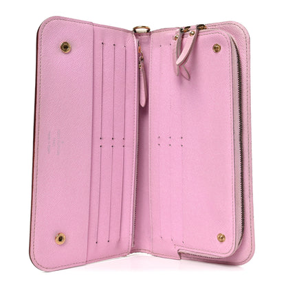 Louis Vuitton Monogram Multicolor Insolite Wallet White Litchi 5 of 8