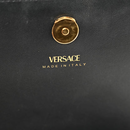 Versace Nappa Quilted Virtus Clutch Bag Black 7 of 12