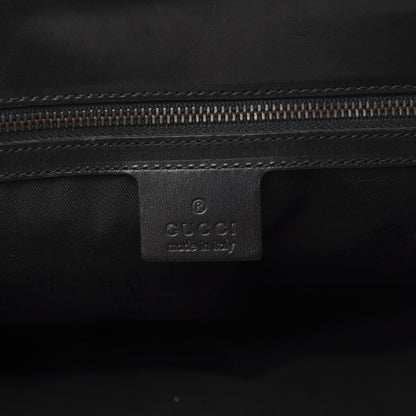 Gucci Monogram Horsebit Web Flap Bag Brown Purple 5 of 16