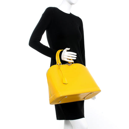 Louis Vuitton Epi Alma GM Citron 2 of 13