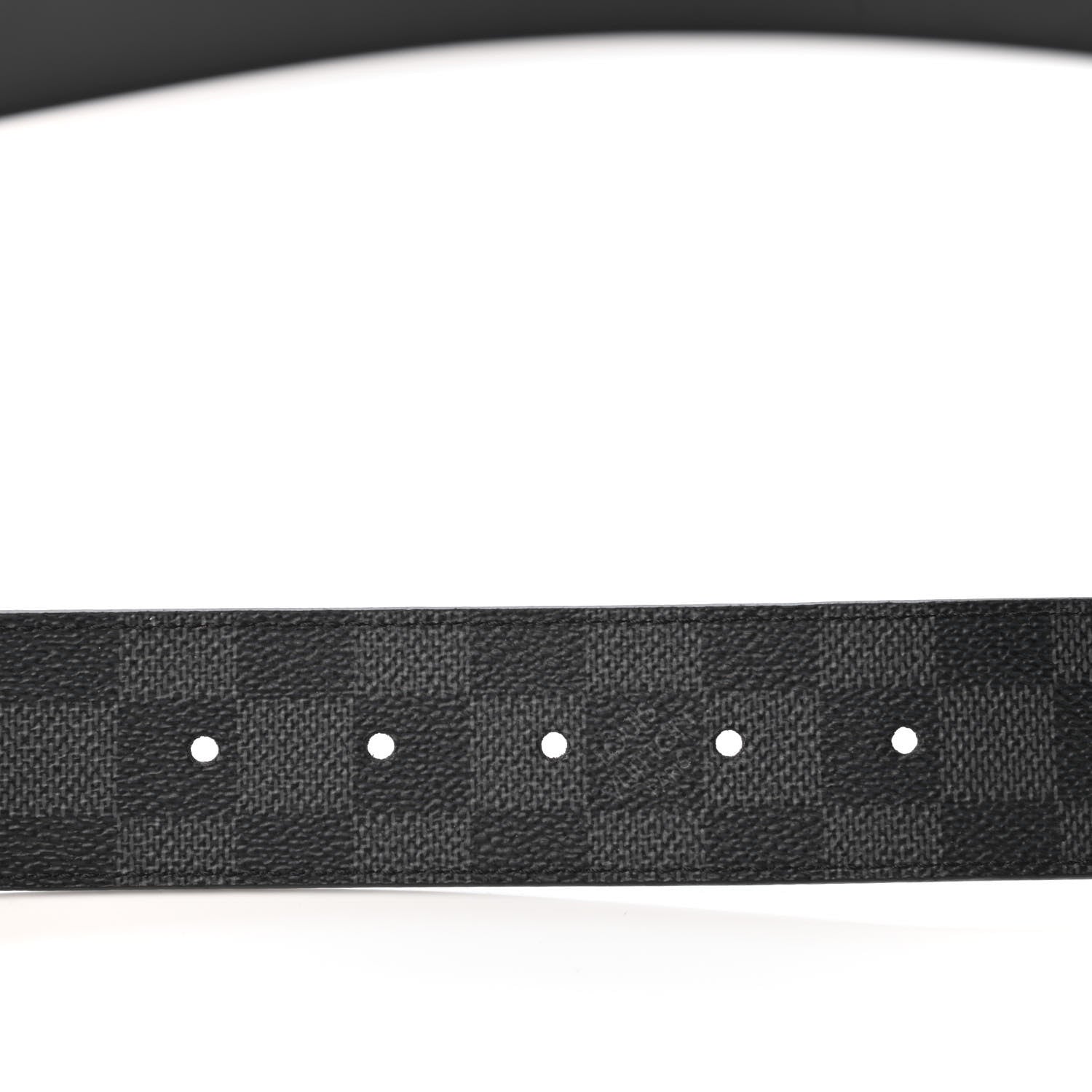 Louis Vuitton Damier Graphite 40mm LV Initiales Belt 105 42 5 of 5
