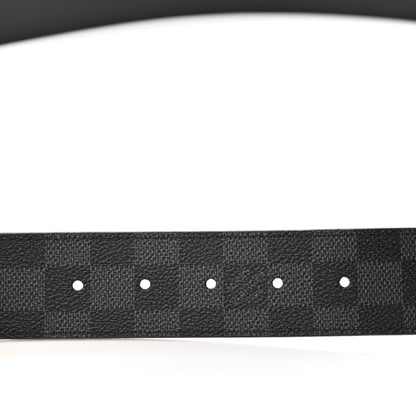 Louis Vuitton Damier Graphite 40mm LV Initiales Belt 105 42 5 of 5