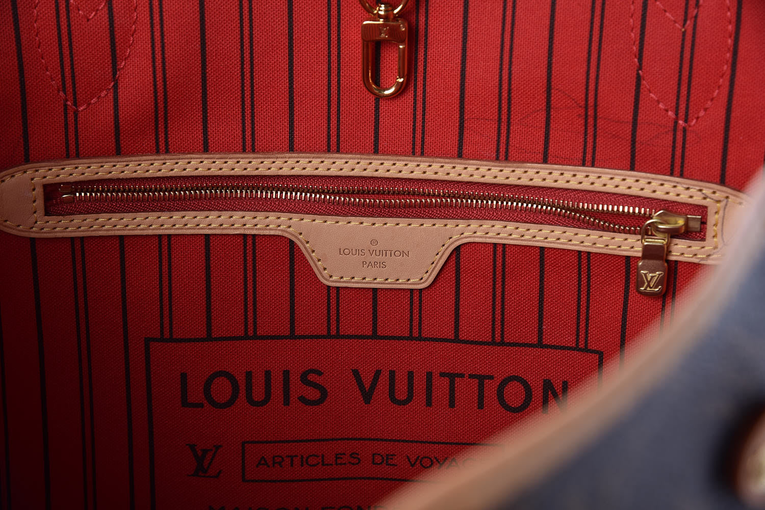 Louis Vuitton Monogram Neo Neverfull MM Cherry 8 of 9