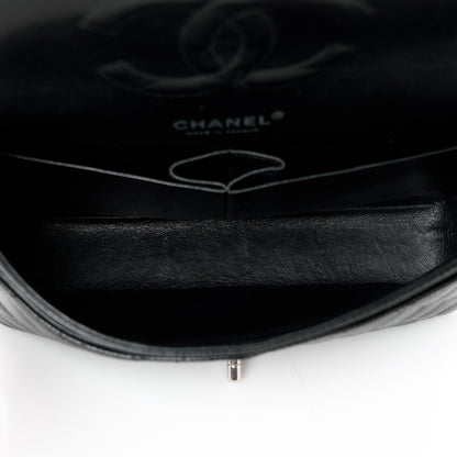 Chanel Caviar Quilted Medium Double Flap Black 5 of 12