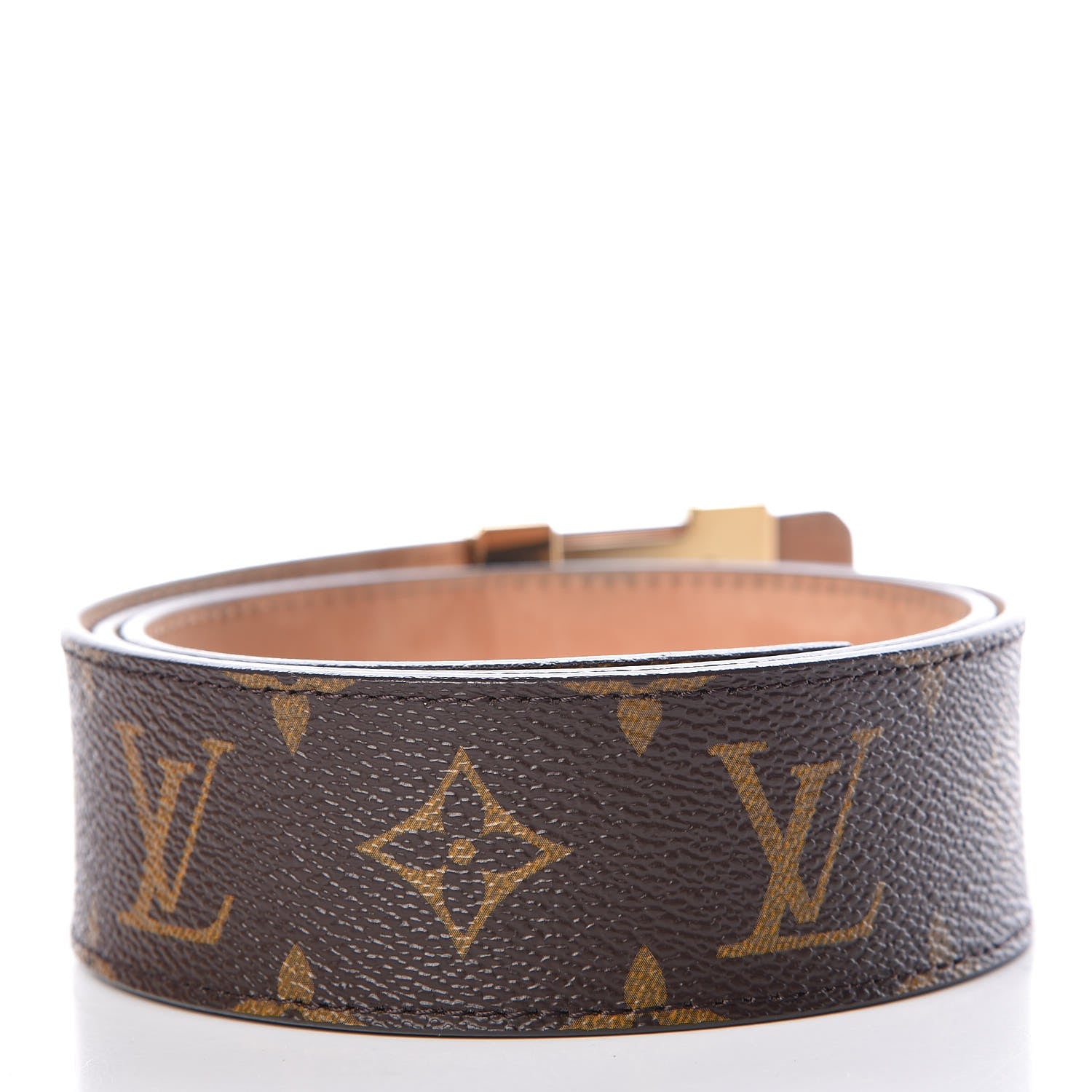 Louis Vuitton Monogram 40mm LV Initiales Belt 80 32 3 of 11