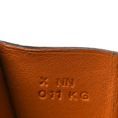 Hermes Barenia Constance Compact Passant Wallet Gold 7 of 10