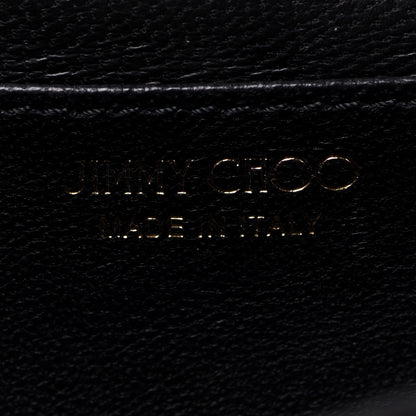 Jimmy Choo Patent Suede Fie Clutch Black 5 of 9