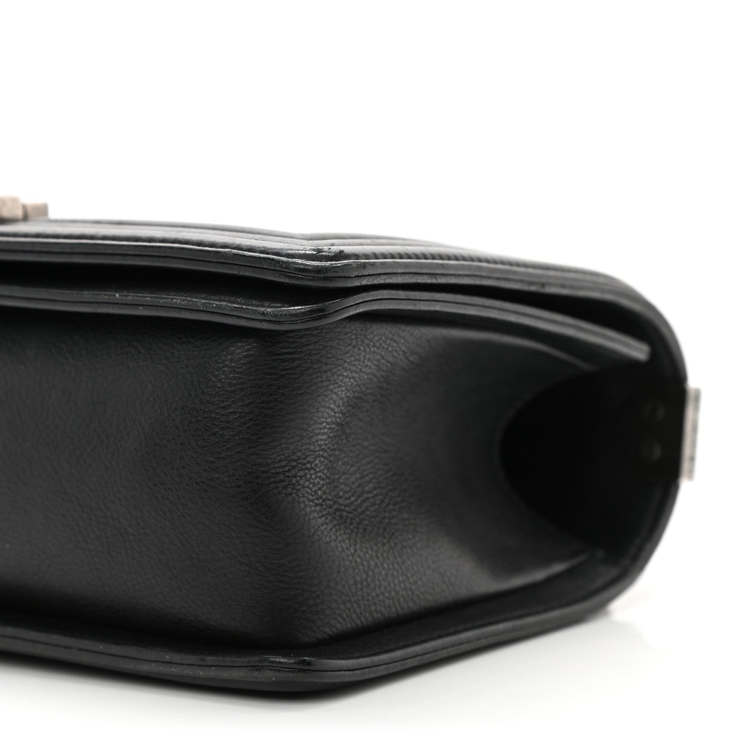 Chanel Calfskin Quilted Medium Boy Flap Black 10 of 10