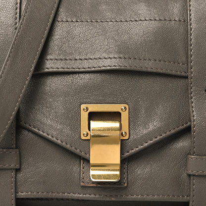 Proenza Schouler Lambskin Tiny PS1 Satchel Smoke 7 of 13