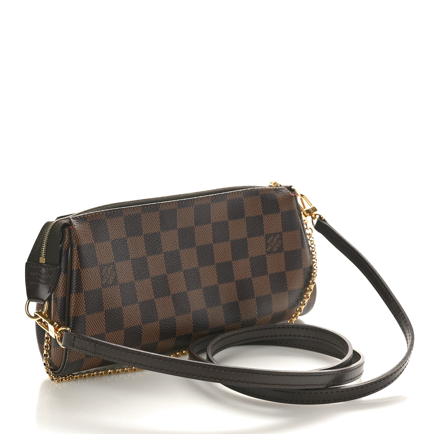 Louis Vuitton Damier Ebene Eva Clutch 3 of 10