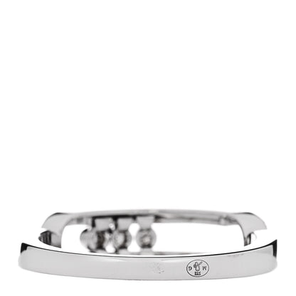 Messika 18K White Gold Diamond Baby Move Pave Ring 54 7 4 of 7