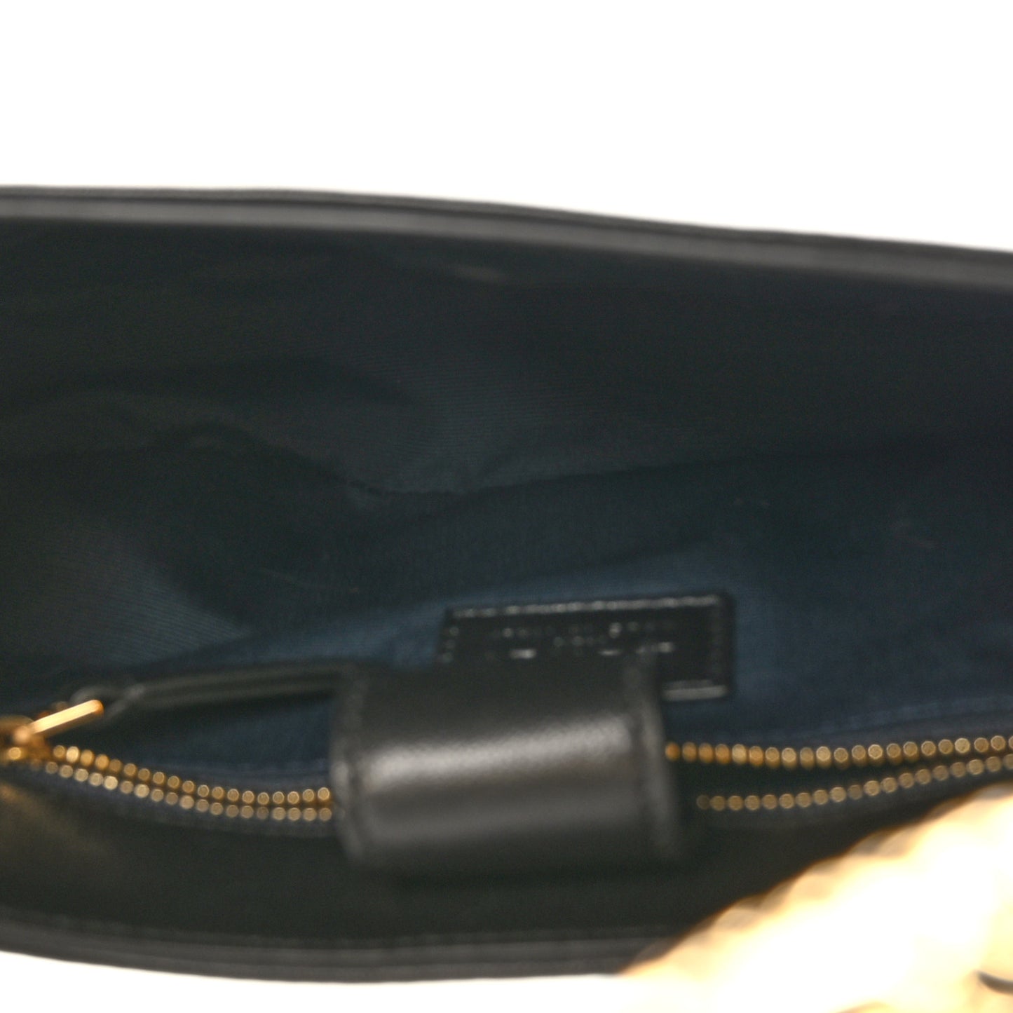 Lambskin Cat Hobo Black