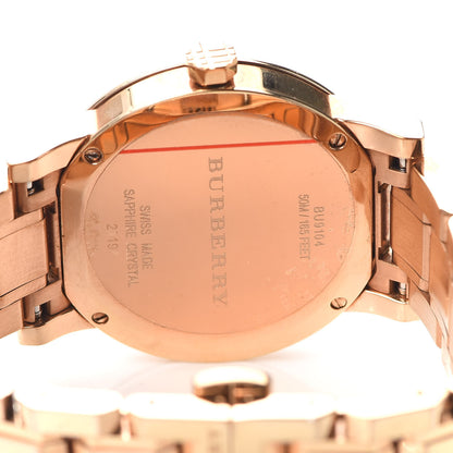 Burberry Stainless Steel 34mm The City Quartz Watch BU9104 4 of 5