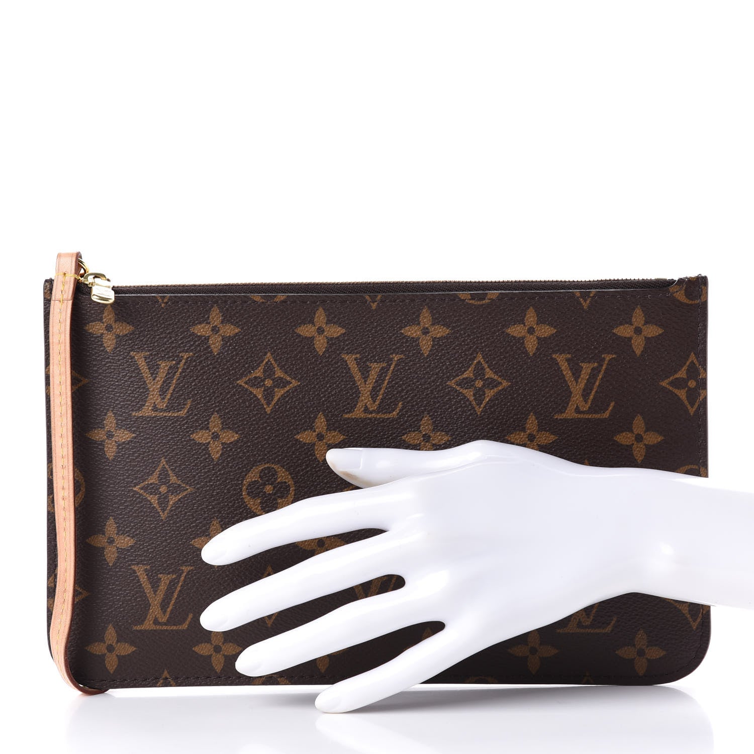 Louis Vuitton Monogram Neverfull MM GM Pochette 2 of 10