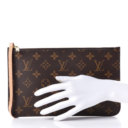 Louis Vuitton Monogram Neverfull MM GM Pochette 2 of 10